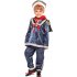 Costume di carnevale MARINAIO NEONATO